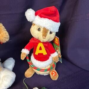 Animated Alvin Christmas Plush ~ Sings & Hula-Hoops 2012 Works